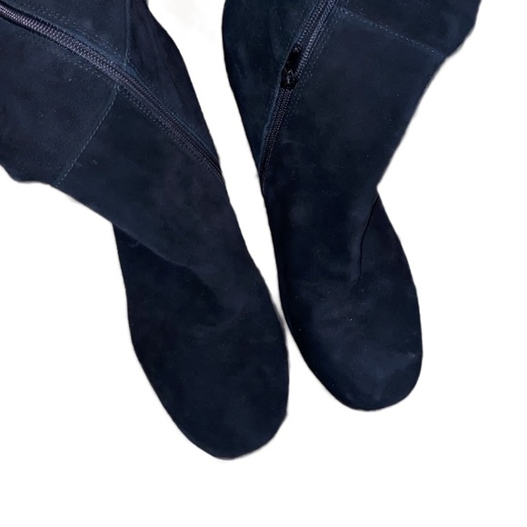 STEVE MADDEN MARCELLA TALL HEELED BLACK BOOTS - Picture 5 of 10